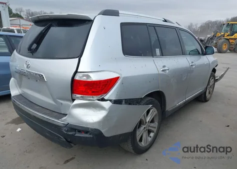 2011 Toyota Highlander Limited V6 z USA, uszkodzony, nr VIN 5TDYK3EH5BS047814